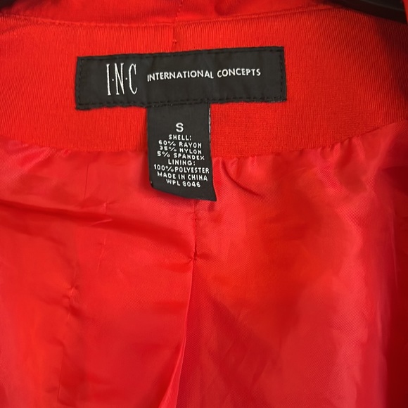 INC-RED Jacket Size SM - Picture 5 of 6